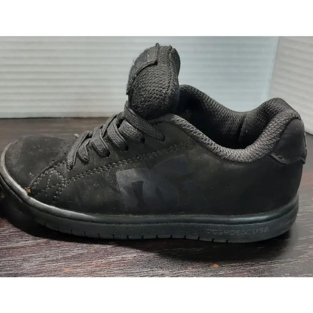 DC Athletic Kids Shoes Solid Black Size 12 Toddler Skater